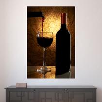 Painel Adesivo de Parede - Vinho - 566pnp