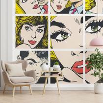 Painel Adesivo Papel de Parede Pop Art N012176 3,00X2,90M Painel Adesivo Papel de Parede Pop Art N012176 3,00X2,90M