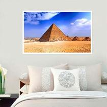 Painel Adesivo Para Parede Piramides Do Egito-G 90X135Cm