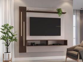 Painel Agrado Para TV ate 65 Polegadas Jcm Off Cafe Painel Agrado Para TV ate 65 Polegadas Jcm Off Cafe