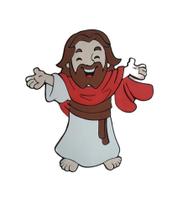 Painel / Aplique de Eva Decorativo Jesus - 60 Centímetros Painel / Aplique de Eva Decorativo Jesus - 60 Centímetros