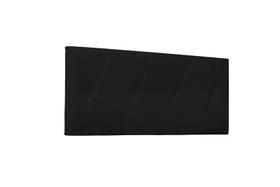 Painel Aqquila Corano Preto King 195cm - Spezzia