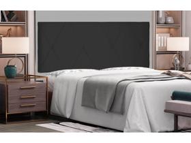 Painel Aquilla Cama Box King 195cm Suede - SSX Multicoisas