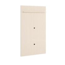 Painel AR Ripado Para TV Até 55'' polegadas Cor Off White