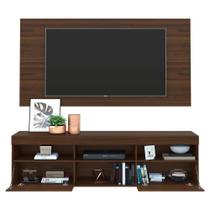 Painel até 65" com Rack Suspenso Espelho Multimóveis