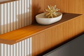 Painel Aurora para TV de até 65 polegadas - Cinamomo Off White - Madetec