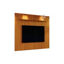 Painel AV Com Prateleira Para TV Até 65'' Polegadas Cor Cedro