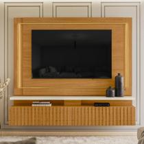 Painel Bancada Suspensa Com LED Tvs até 75 polegadas Gaia