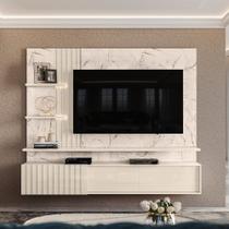 Painel Bancada Suspensa Para TV 60 Polegadas Atena - 7 Decor