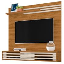 Painel Bancada Suspensa Para TV Até 55 Pol. Frizz Sublime Naturale/Off White - Madetec