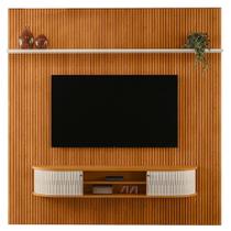 Painel Bancada TV 75" Bugatti Madetec Cinamomo Off White
