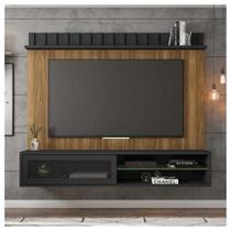 Painel Bancada TV até 75 Polegadas Thunder Marrom Caemmun