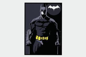 Painel Batman Em Camadas Mdf 44cm 3d Q3d0009
