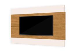 Painel BER 1.60m Para TV Até 60'' Cor Off White/Nature