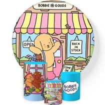 Painel Bobbie Goods e 3 Capas Cilindro Tecido Premium Sublimado 3D Veste Fácil Não Amassa Não Reflete a Luz e Não Desbota
