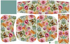 Painel Bolsa Marilene Flores e Borboletas