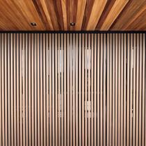 Painel Brise de Madeira Ecológica 290cm X 15cm X 50mm Formaco Decor Painel Brise de Madeira Ecológica 290cm X 15cm X 50mm Formaco Decor