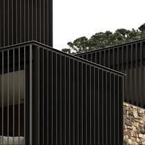 Painel Brise de Madeira Ecológica 290cm X 6cm X 42mm Formaco Decor