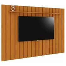 Painel Brise Sem Nicho 220cm para TV até 75 Polegadas EDN Cor Cedro