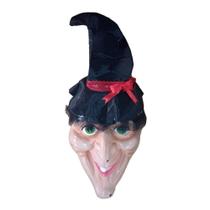 Painel Cabeça Para Pendurar Bruxa Keka 60X35Cm Halloween