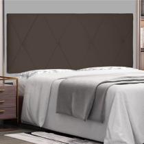 Painel Cabeceira Aquilla 1,95m King Suede Veludo Spezzia Decor