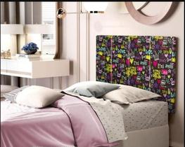 Painel Cabeceira Box 0,90 Infantil Cor Love
