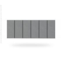 Painel Cabeceira Box Dubai 1,60 Painel Parede Cinza Painel Cabeceira Box Dubai 1,60 Painel Parede Cinza