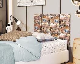 Painel Cabeceira Box Infantil 0,90 Heitor Cor Rota - Comprar Moveis em Casa