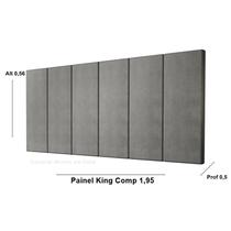 Painel Cabeceira Box Lorena King 1,95 Million Cores - Comrpar Moveis em Casa Painel Cabeceira Box Lorena King 1,95 Million Cores - Comrpar Moveis em Casa