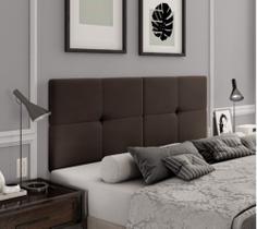 Painel Cabeceira Bruna Cama Box Casal 1,40x0,55cm Várias Cores