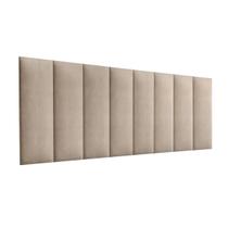 Painel Cabeceira Cama Casal Box Estofada Cama Queem