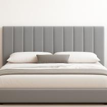 Painel Cabeceira Cama King Kit Modulo Nuvem Veludo Luxo Modulo Nuvems 200x60