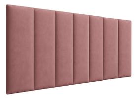 Painel Cabeceira Cama Solteiro Modulo Veludo Kit 5 Modulos Areia