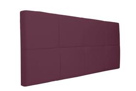 Painel Cabeceira Casal 1,40cm Bordô/Vinho - Vinho