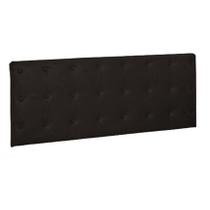 Painel Cabeceira De Solteiro 90cm Para Cama Box Toskana Suede Preto - Havai Painel Cabeceira De Solteiro 90cm Para Cama Box Toskana Suede Preto - Havai