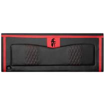 Painel Cabeceira Gamer USB Fighter Para Cama Box Casal 140cm Painel Cabeceira Gamer USB Fighter Para Cama Box Casal 140cm
