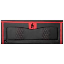 Painel Cabeceira Gamer USB Fighter Para Cama Box King 195cm