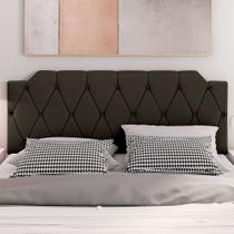 Painel Cabeceira Kelly Cama Queen 1,60 Estofada Suspensa