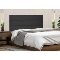 Painel Cabeceira Livia Cama Box Casal 140cm Suede - SSX Multicoisas