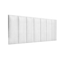Painel/ cabeceira Madri cama box casal Queen 1,60m Branca