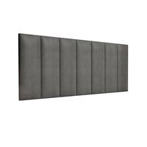 Painel/ cabeceira Madri cama box casal Queen 1,60m Cinza