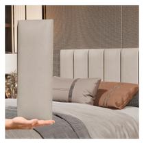 Painel Cabeceira Modular Cama Solteiro Box Modulos De Parede 20x60 Painel Cabeceira Modular Cama Solteiro Box Modulos De Parede 20x60