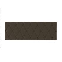 Painel Cabeceira para Cama de Casal 1,40 Leticia - Marrom - MJRMoveis