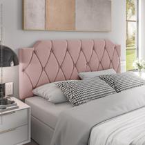 Painel Cabeceira para Cama de queen 1,60 Kelly- Rose - MJRMoveis