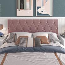 Painel Cabeceira para Cama de queen 1,60 Leticia- Rose - MJRMoveis