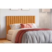 Painel Cama Box Madeirado Cabeceira Vitoria Casal/Queen Peroba - Europa