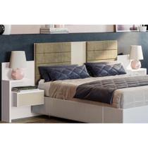Painel Cama Box Madeirado Casal/Queen G290 c/ 2 Gavetas Branco - Kappesberg Painel Cama Box Madeirado Casal/Queen G290 c/ 2 Gavetas Branco - Kappesberg