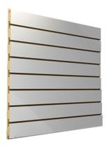 Painel canaletado 60x60 branco kit 2 unidade Painel canaletado 60x60 branco kit 2 unidade