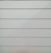 Painel canaletado 60x60 branco perfil kit 2 unidade e 20 gancho