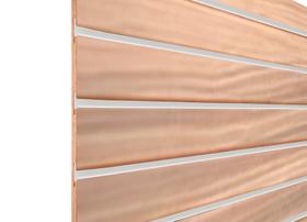 Painel Canaletado 90x45 madeirado 18mm com canaletas de pvc Branco